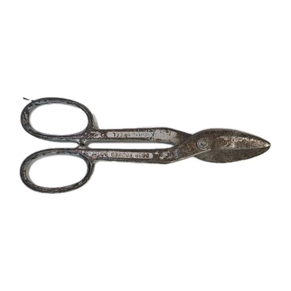 Vintage Wiss A-11 Drop Forged Steel Tin Snips Tool Metal Shears Scissors USA